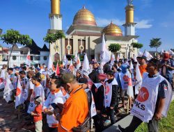 PKS Sukabumi Raya Gelar Aksi Flash Mob, Desak Pemerintah Batalkan Kenaikan BBM