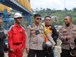 Jelang Libur Nataru, Kapolres Sukabumi Tinjau Jalur Tol Bocimi Sesi 2
