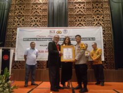 Dinilai Konsisten Menangani Kasus Kejahatan Terhadap Anak, Kapolres Sukabumi Kembali Mendapat Penghargaan