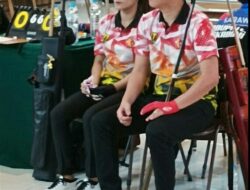 Atlet Biliar Kab. Sukabumi William Djohan dan Soraya Raih Medali Perunggu Diajang Porprov Jabar XIV