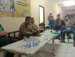 Kapolsek Palabuhanratu Serap Informasi dan Keluhan Masyarakat Lewat Jum’at Curhat