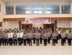 Jelang Tutup Tahun 2022, 56 Personil Polres Sukabumi Kota Dapat Kenaikan Pangkat