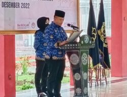 Lapas Kelas IIB Warungkiara Peringati Hari Ibu Ke-94 Tahun 2022, Kalapas Irfan Pimpin Upacara