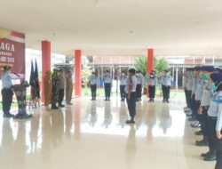 Menghadapi Nataru, Lapas Warungkiara Gelar Apel Siaga Serentak