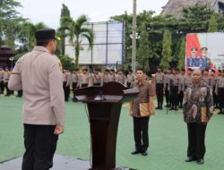 Kapolres Sukabumi Lepas 3 Perwira Yang Memasuki Masa Purna Bakti