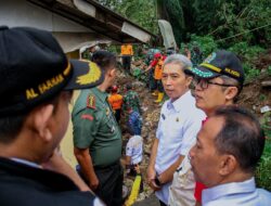 Longsor di Kecamatan Empang Kota Bogor, Wakil Wali Kota Pantau Proses Evakuasi