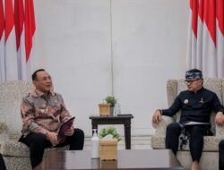 Bima Arya Terima Kunjungan Wali Kota Cilegon, Bahas Persiapan Rakorkomwil III APEKSI