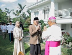 Open House di Kediaman Wali Kota Bogor,  Uskup Paskalis Ikut Menghadiri