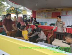 Polisi Pos Pam Polres Sukabumi Pertemukan Anak Hilang dengan Orangtuanya, Suasana Penuh Haru