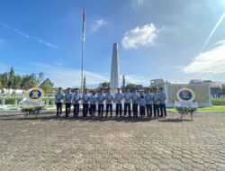 Jelang PHB Pemasyarakatan ke 59, Lapas Warungkira dan Lapas Sukabumi Laksanakan Tabur Bunga di TMP Surya Kencana