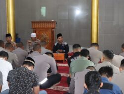 Perkuat Rohani dan Mental Personil, Polres Sukabumi Laksanakan Kegiatan Binrohtal