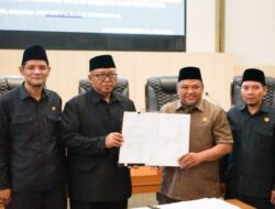 Bupati Sukabumi Sampaikan Pendapat Akhir Atas Dua Raperda
