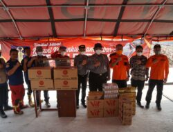 Kemenkumham Jabar Salurkan Bantuan Penambah Energi Bagi Petugas yang Berjibaku Mengatasi Kebakaran di TPA Sarimukti