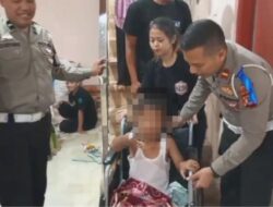 Kapolres Sukabumi Berikan Bantuan Kepada Korban Kecelakaan di Cikukulu Cicantayan Sukabumi