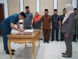 Wali Kota Sukabumi Lantik 59 Orang Pejabat di Lingkungan Pemkot Sukabumi