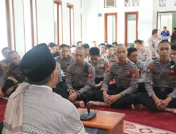 Pererat Kebersamaan dan Solidaritas, Polres Sukabumi Gelar Doa Bersama