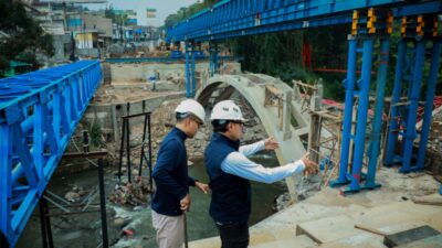 Dinas PUPR Kota Bogor Optimis Jembatan Otista Rampung Tepat Waktu