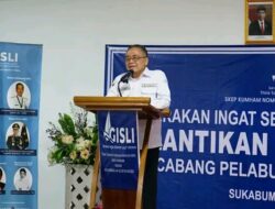 Pengurus GISLI Cabang Sukabumi Dilandik, Ini Pesan Wakil Bupati