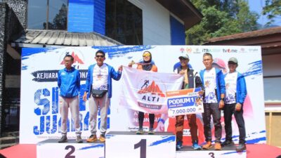 ALTI Sukses Gelar Kejurnas Lari Trail 2023, Kontingen DKI Jakarta Juara Umum