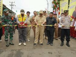 Persmian Jalan Bojong-Pabuaran, Diharapkan Buka Akses Pertumbuhan Ekonomi Masyrakat