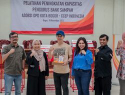 Pemkot Bogor Gandeng Asobsi dan CCEP Selenggarakan Pelatihan Bank Sampah