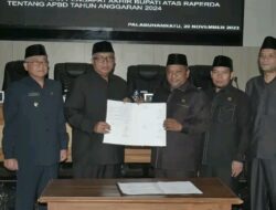 Pemkab dan DPRD Kabupaten Sukabumi Sepakati Raperda APBD 2024