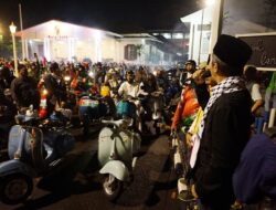 Scooterist Bogor Raya Riding dan Doa Bersama Untuk Palestina