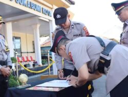 Ipda Try Sumarno Jabat Kapolsek Kebonpedes, Ini Atensi Kapolres Sukabumi Kota