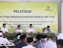 Sekda Kabupaten Sukabumi Buka Pelatihan Dai Majlis Taklim Aparatur, Ini Pesannya!
