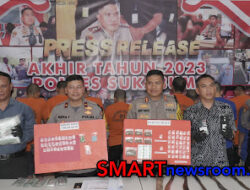 Sepanjang Tahun 2023 Polres Sukabumi Ungkap 108 Kasus Narkotika, Sabu dan Ganja Masih Mendominasi