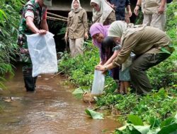 Upaya Menurunkan Stunting, Pemkab Sukabumi Kembali Lepasliarkan Ikan dan Bagikan Paket Olahan Ikan
