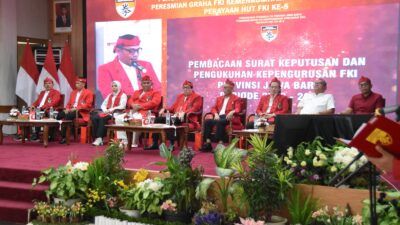 Perdana di Indonesia, Menkumham RI Resmikan 52 Graha FKI di Lingkungan Kemenkumham Jabar