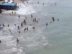 Jelang Libur Nataru 2024, Pantai Palabuhanratu Destinasi Pavorit Para Wisatawan