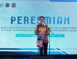 Menkes Resmikan Blok I dan IV RSUD Kota Bogor