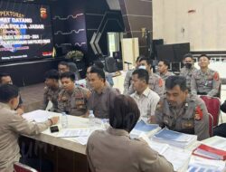 Tim Was Ops Itwasda Polda Jabar Lakukan Giat Pendalam Was Ops Lilin Lodaya di Mako Polres Subang