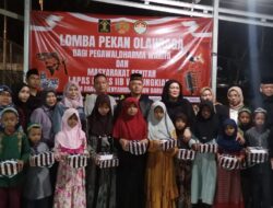 Bersama Anak Yatim, Lapas Warungkiara Sukabumi Gelar Syukuran dan Refleksi Akhir Tahun