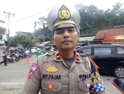 Mengurai Kemacetan di Palabuhanratu, Polres Sukabumi Berlakukan CB One Way dan Taktis
