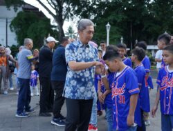 Lepas Kontingen Atlet Basket ke Event Nasional, Wakil Wali Kota Bogor Beri Semangat