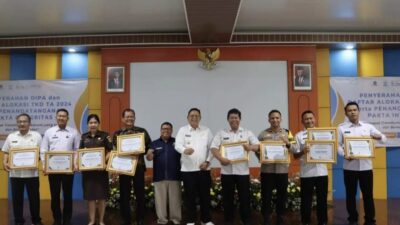 Polres Sukabumi Kota Sebagai Satuan Kerja Terbaik IKPA di lingkungan KPPN Sukabumi Tahun 2023