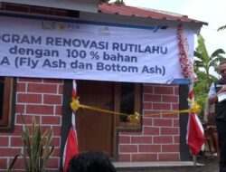 Wabup Sukabumi Resmikan Program Rehabilitasi Rutilahu, Bantuan CSR PLTU Palabuhanratu