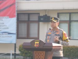 Arahan Perdana AKBP Toni Prasetyo Selaku Kapolres Sukabumi, Jaga Netralitas dalam Pemilu 2024