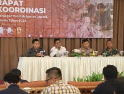 KPU Kab Sukabumi Gelar Rakor Persiapan Pendistribusian Logistik Pemilu 2024