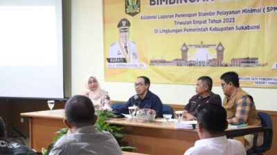 Pemkab Sukabumi Gelar Bimtek Asistensi Penyusunan Laporan SPM
