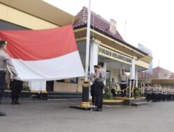 Polres Sukabumi Kota Gelar Upacara Bendera Peringati Hari Kesadaran Nasional