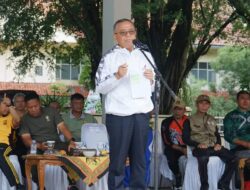 Wabup Sukabumi : Dukung Suksesnya Pelaksanaan Pemilu, Penyelenggara Harus Sehat Fisik