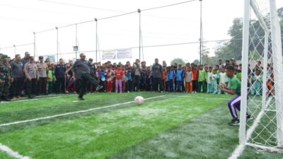 H. Marwan Hamami Membuka Assalam Tournament Mini Soccer Bupati Cup