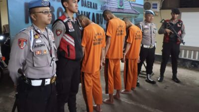 Tiga Pelaku Penganiayaan di Depan Capitol Plaza Kota Sukabumi Dibekuk Polisi