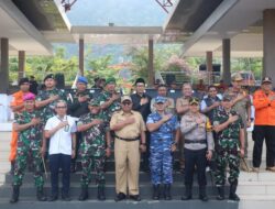 Bupati Sukabumi Hadiri Apel Pergeseran Pasukan Pengamanan TPS