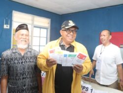 Usai Memberikan Hak Suara, Bupati Sukabumi Monitoring Pemilu ke Beberapara Wilayah Kecamatan