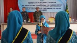 Yani Jatnika Lantik Tim PAAREDI CEKAS Tingkat Kecamatan se-Kabupaten Sukabumi